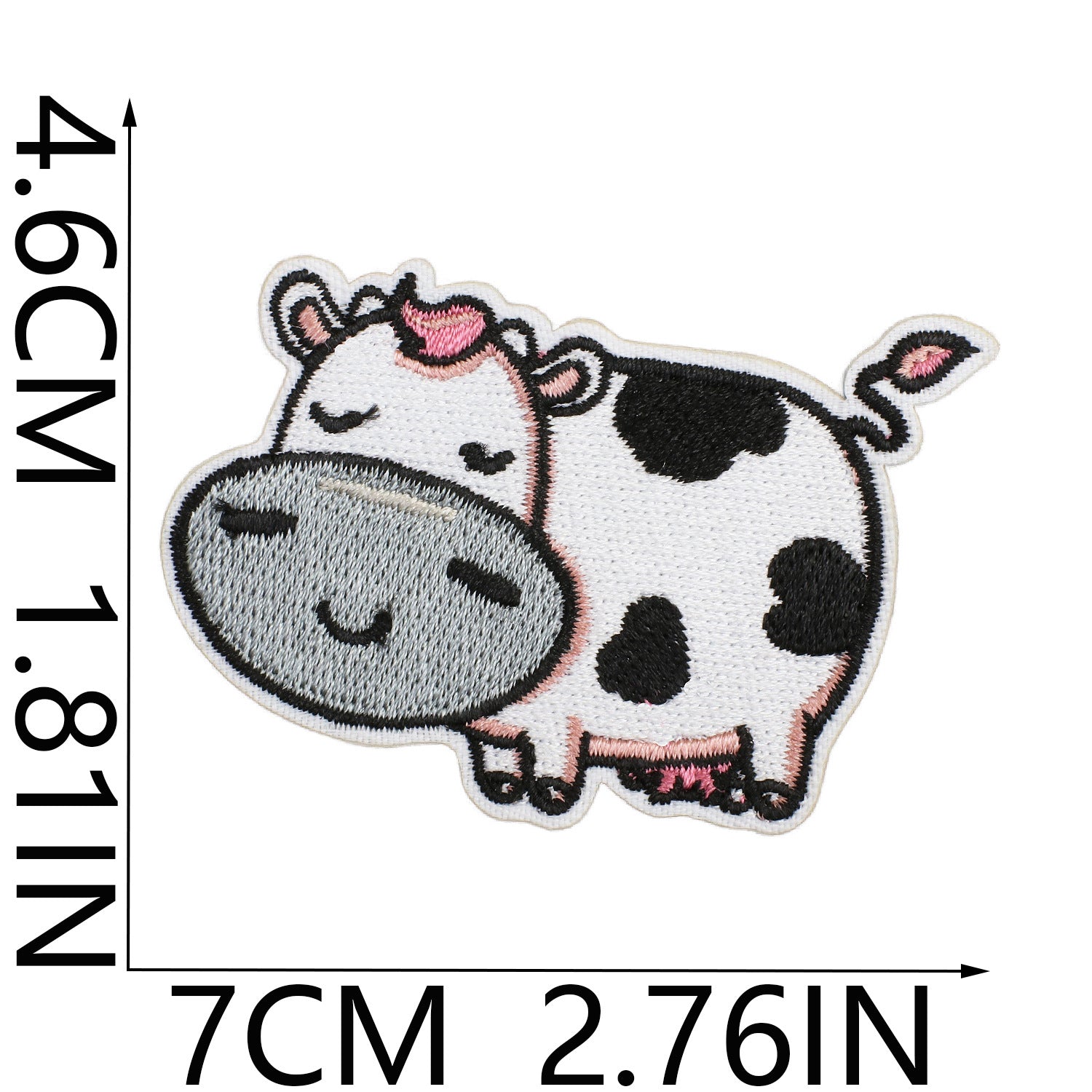 Wholesale Mother Cow Embroidery Cloth Patches